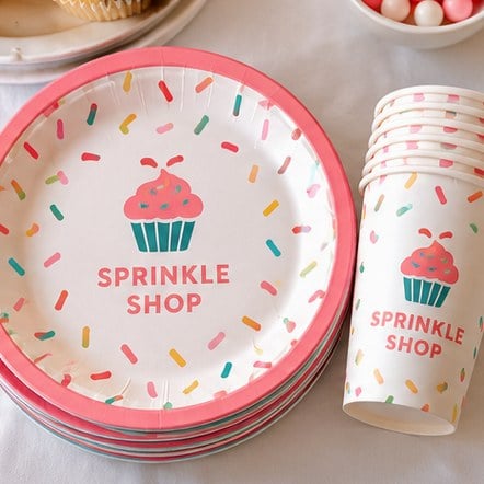 Custom Paper Plates and Cups